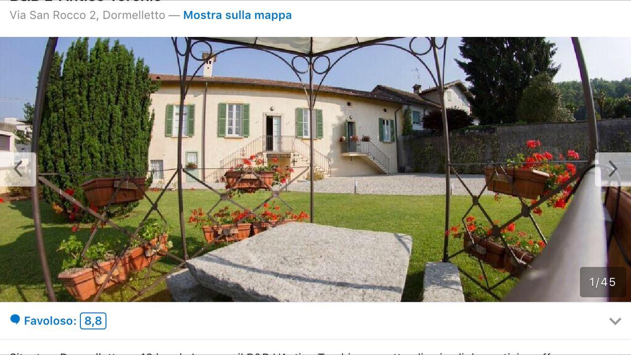 Villa L' Antico Torchio Dormelletto Exterior foto